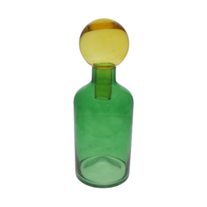 Bottiglioni di Design Verdi con tappo